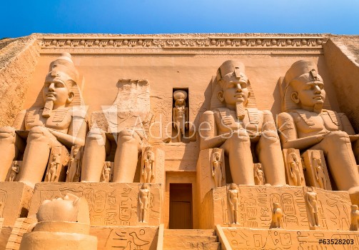 Bild på Abu simbel egypt